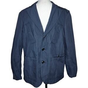 1st‎ PAT-RN Cruiser Utility Jacket Navy Japanese Fabric Size S